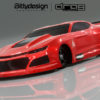 Bittydesign ZL21 1/10 No Prep Drag racing body - Clear - Image 3