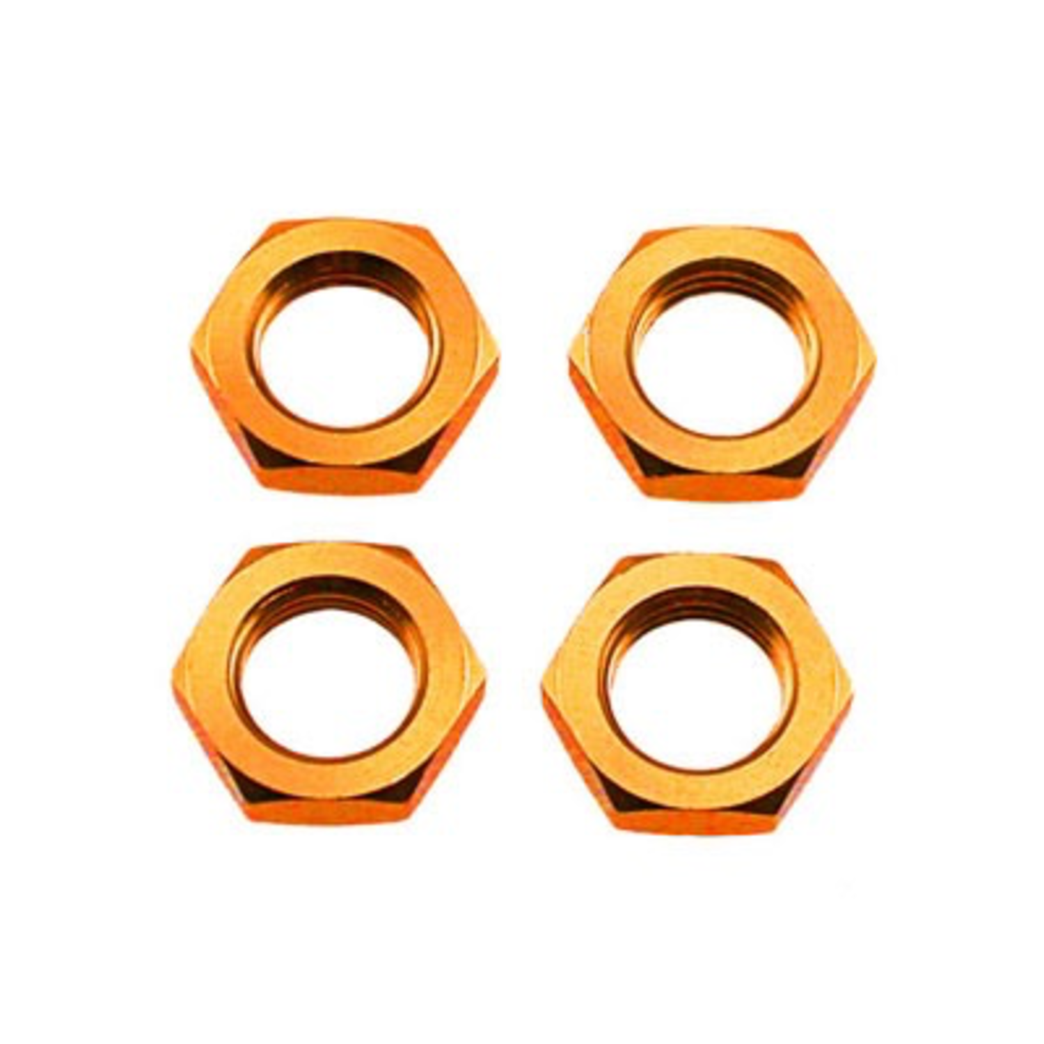 TO 049O Self Locking Wheel Nut 17mm Orange Evolution Models