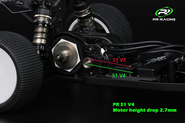 PR racing S1V3 V3R EVO 美品 走行少 パーツ多数 - ホビーラジコン