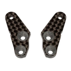 Team Associated RC8B4.1/E Steering Block Arms +2 Carbon