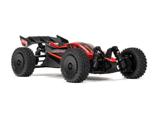 1/14 TYPHON GROM 223S BLX 4X4 with Batt/Charger Red - Image 2