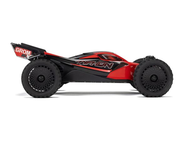 1/14 TYPHON GROM 223S BLX 4X4 with Batt/Charger Red - Image 3