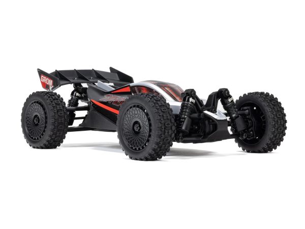 1/14 TYPHON GROM 223S BLX 4X4 Buggy (No Batt/Charg) Silver - Image 2