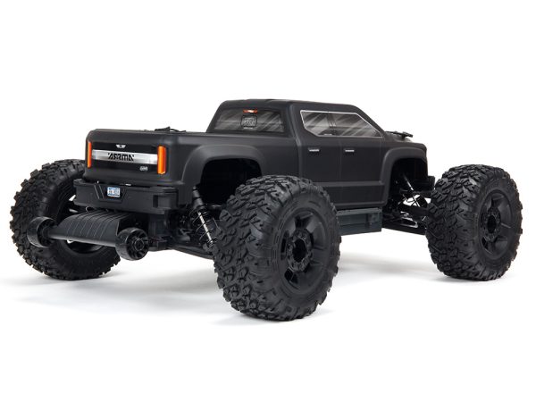 1/10 BIG ROCK CREW CAB 3S 4X4 BLX Monster Truck RTR Black - Image 2