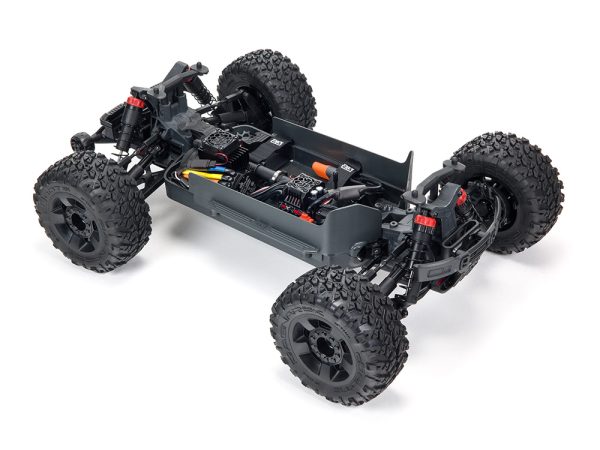 1/10 BIG ROCK CREW CAB 3S 4X4 BLX Monster Truck RTR Black - Image 3