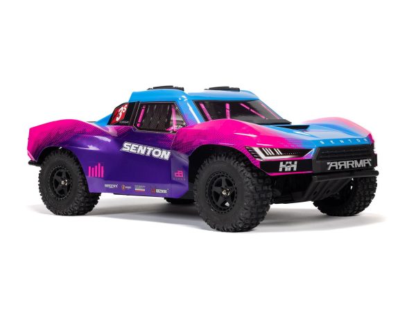 1/10 SENTON 223S BLX 4X4 SCT RTR with DSC Blue/Purple - Image 2