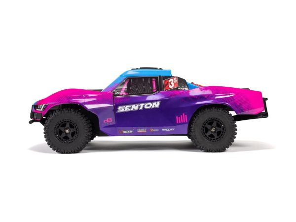 1/10 SENTON 223S BLX 4X4 SCT RTR with DSC Blue/Purple - Image 4