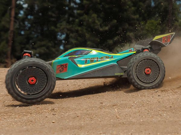 1/8 TYPHON 223S BLX 4X4 Buggy RTR with DSC Green - Image 7