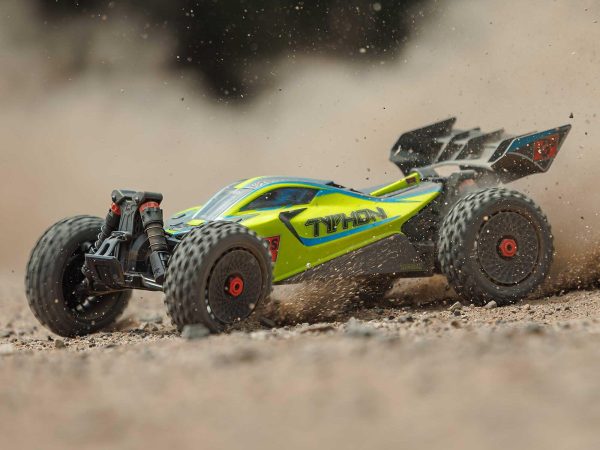 1/8 TYPHON 223S BLX 4X4 Buggy RTR with DSC Yellow - Image 7