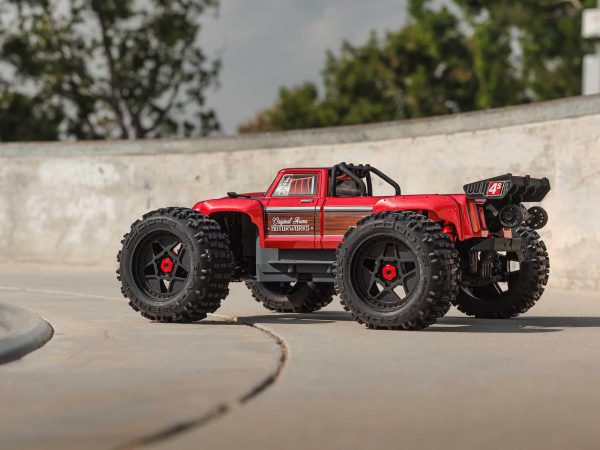 1/10 OUTCAST 4S 4X4 BLX Stunt MT (with Centre Diff) Red - Image 5