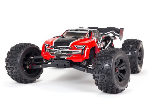 1/8 KRATON 6S 4X4 BLX Speed Monster Truck RTR Red