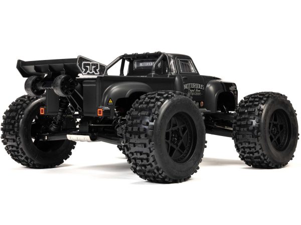 1/8 NOTORIOUS 6S V6 4X4 BLX Stunt Truck RTR Black - Image 2