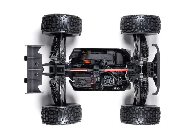 1/8 NOTORIOUS 6S V6 4X4 BLX Stunt Truck RTR Black - Image 5