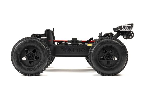 1/8 NOTORIOUS 6S V6 4X4 BLX Stunt Truck RTR Black - Image 4