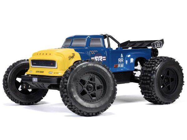 1/8 NOTORIOUS 6S V6 4X4 BLX Stunt Truck RTR Blue