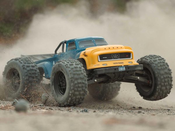 1/8 NOTORIOUS 6S V6 4X4 BLX Stunt Truck RTR Blue - Image 6