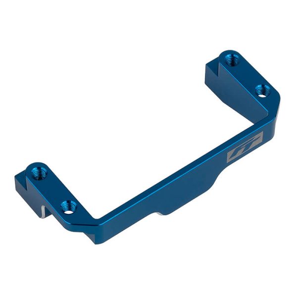 Team Associated RC10B7 FT One-Piece Servo Mount Blue Alloy