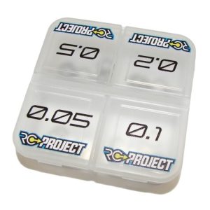 RC-Project Clutch Bell Shim Set 0.05/0.10/0.20/0.50mm (80Pcs)