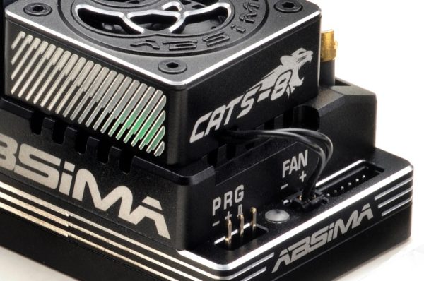 Absima CATS - 8 1/8th Brushless Competition ESC - 200A - Image 2