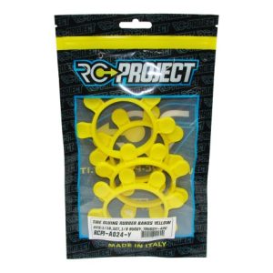 RC-Project Tyre Gluing Rubber Bands Yellow 4pcs